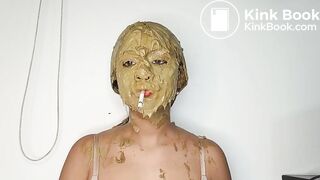 Hot Latina Extreme Diarrhea Smearing