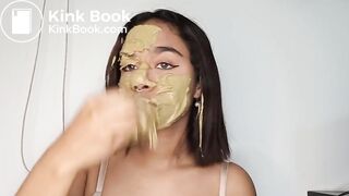 Hot Latina Extreme Diarrhea Smearing