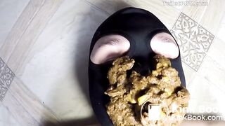 Pile of Shit on Slave's Face