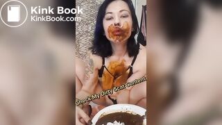 Scat Smearing Dirty Blowjob