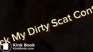 Scat Smearing Dirty Blowjob