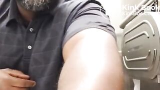 Nigger shitting at work