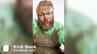 Dirty dildo sucking & shit smearing