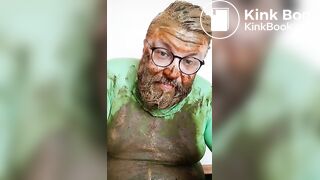 Dirty dildo sucking & shit smearing
