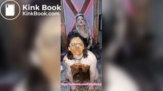 Scat Slave  is Human Toilet fucjed by -mistress