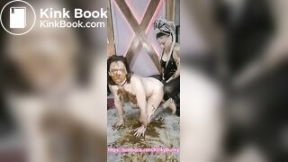 Scat Slave  is Human Toilet fucjed by -mistress