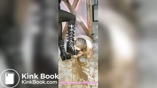 Scat Slave  is Human Toilet fucjed by -mistress