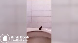 My little shit missed the toilet