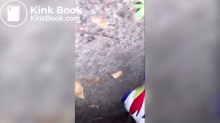 Worthless Cunt Fed Porta Potty Contents
