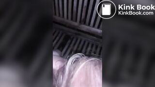 Worthless Cunt Fed Porta Potty Contents