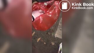 Worthless Cunt Fed Porta Potty Contents