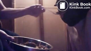 Mom feeds me daughter's friends Shit