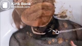 The Best Scat Slut out there eat it all