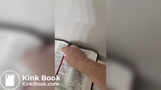 Cleaning my toilet with the bible  HAIL SATAN!