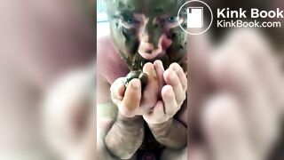 time to feed the pig