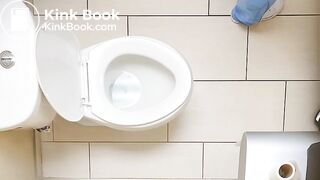 Nurse shitting at work