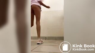 Pulls the shit right from her bony ass