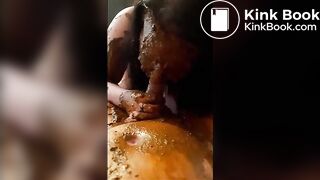 Filthy Pig Shit And Piss Blowjob