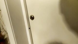 The guy didn't want to let a policeman into the apartment, and she had to fuck him for disobeying or