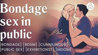 Rope bondage sex in public [bondage] [bdsm] [erotic audio stories]