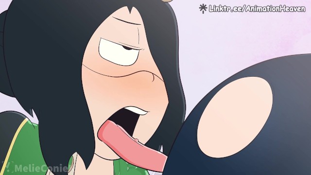 Froppy Tongue in Uraraka || 4K60