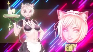 EmyLiveShow - Hentai Puzzle Game Trailer: BDSM, FemDom, Fetish Kinky game from VTubers!