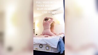 TWO MISTRESS MILFS use obedient slave/THREESOME/FFM/FACESITTING