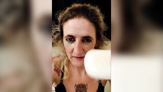 Soap in mouth challenge. Spanking, bondage, anal, pain