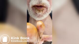 Gay Scat Porn, Gay myself eat pooping