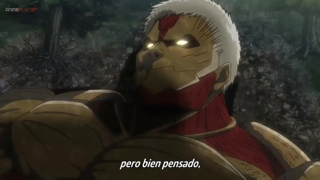 Shingeki No Kyojin Eren vs Reiner ( Primer Encuentro) Sub Español