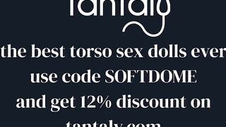 My beautiful shy wife first time enjoying playing with her new lesbian girlfriend Tantaly doll