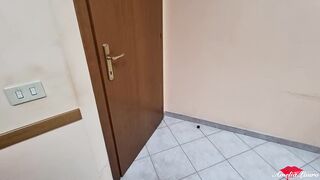 The Dentist Fucks The Patient While Her Husband Is Sitting And Masturbating