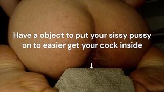 How To Self Fuck Guide - Self Fucking Trans Shemale Pov PMV
