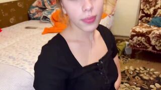 Stepsister gets a hardcore throatfuck - more on OnlyFans p0rnellia