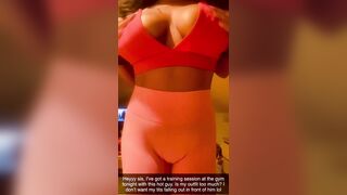 Sexting my sisters boyfriend on Snapchat by accident… I fuck myself and squirt for him