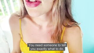 German Domina JOI, pegging, follow my orders till you cum (ASMR)