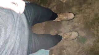 Wetting My Skinny Jeans In Public At Night