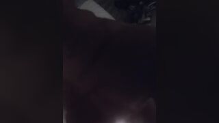POV dream oily footjob with big ass view