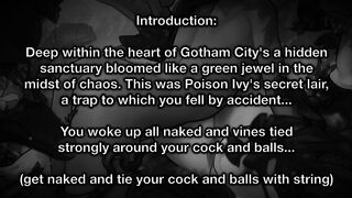 Poison Ivy Traps You In Her Lair Hentai Joi Cbt (Femdom Mommydom Petplay Degradation)