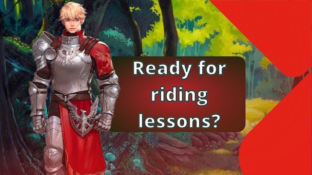 Your Knight Gives You Riding Lessons (Cowgirl/Creampie)