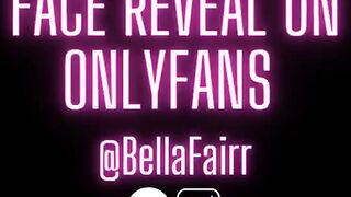 Hot Brunette Babe Rides Big Dick for Deep Pulsating Creampie - Bella Fairr