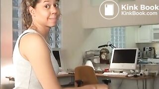 Daisy shitting big turd