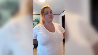 Cum play with my Titties