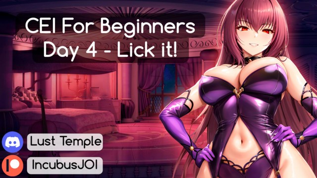 [EN] CEI for beginners | Day 4/7 | Lick it! | Scathach (Fate Series)