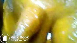 scat shit total KV brown cock smear