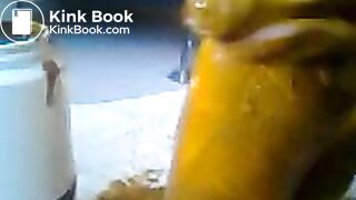 scat shit total KV brown cock smear