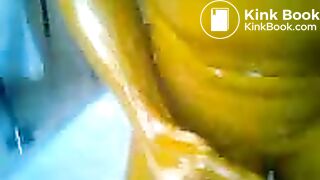 scat shit total KV brown cock smear