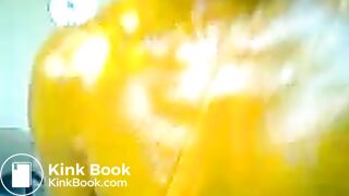 scat shit total KV brown cock smear