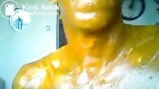 scat shit total KV brown cock smear