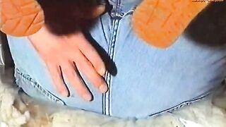 Scat - Pooped Pants Tease in Jeans